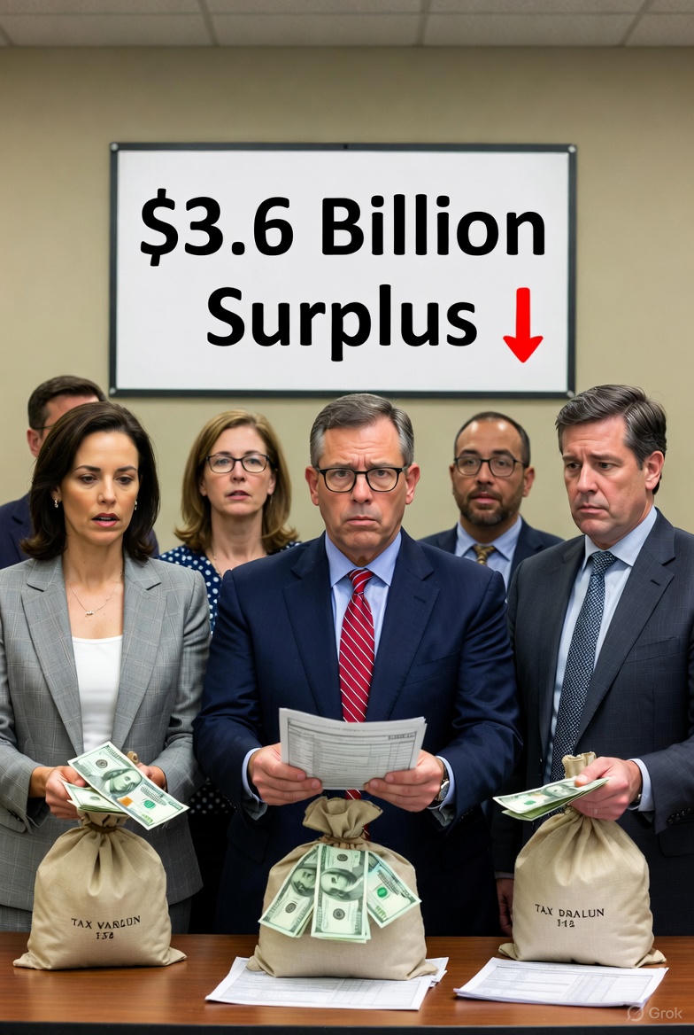 Democrats Squander $3.6 Billion Surplus – Now Coming for Your Wallet with Tax Hikes