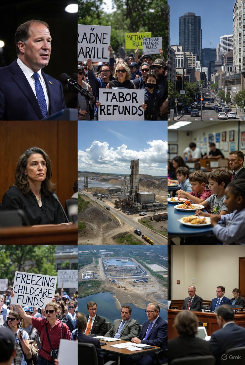 Colorado's Taxpayer Squeeze: Polis' Policies Drain Wallets While Ignoring Accountability!