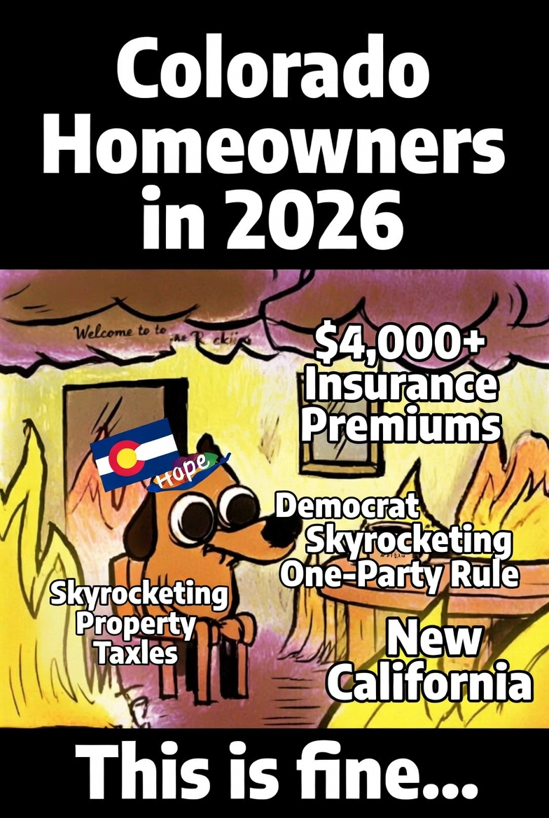 Colorado's Insurance Apocalypse: Dems Turn the Rockies Into 'New California' – Homeowners Pay the Price!