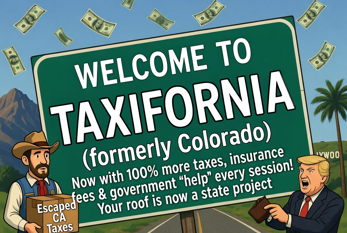 Fee State Colorado: Democrats’ Insurance Tax Turns the Rockies into Taxifornia